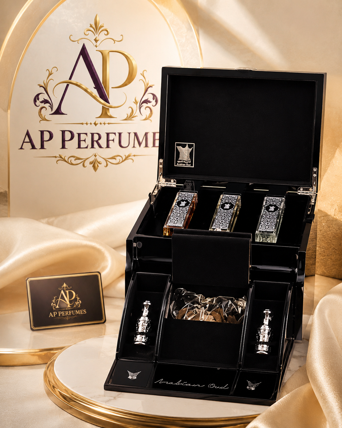 Al Seyada Collection 6 Piece Gift Set by Arabian Oud
