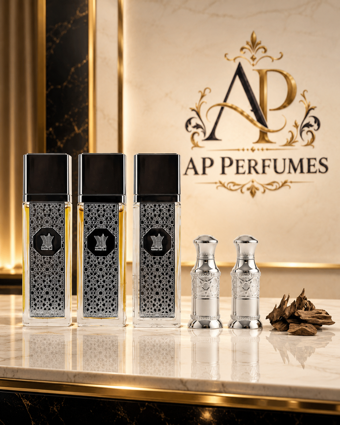 Al Seyada Collection 6 Piece Gift Set by Arabian Oud