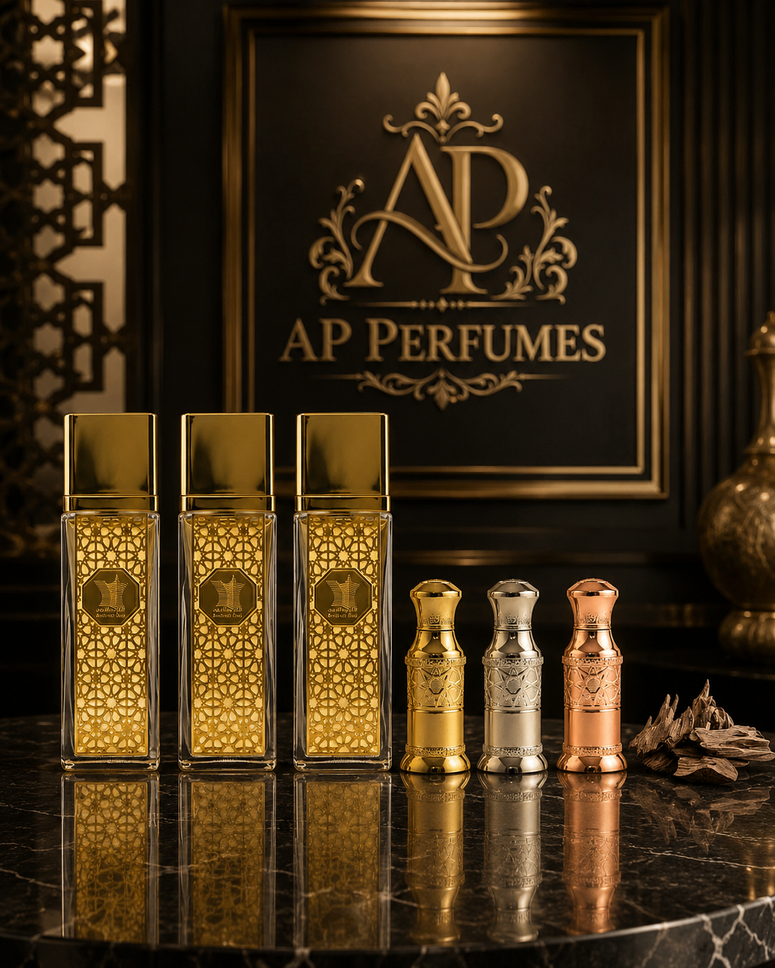Islamiya Collection 7 Piece Gift Set By Arabian Oud